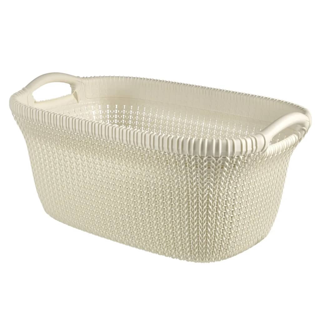 Curver Wasmand Knit 40 L Metallic