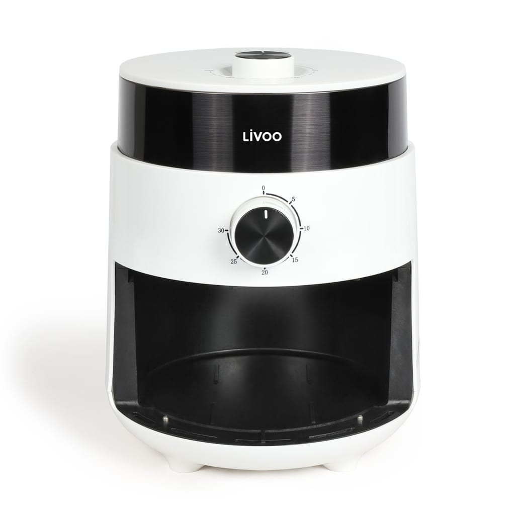 Livoo Airfryer Multifunctioneel 1200 W 2,5 L Wit Blauw