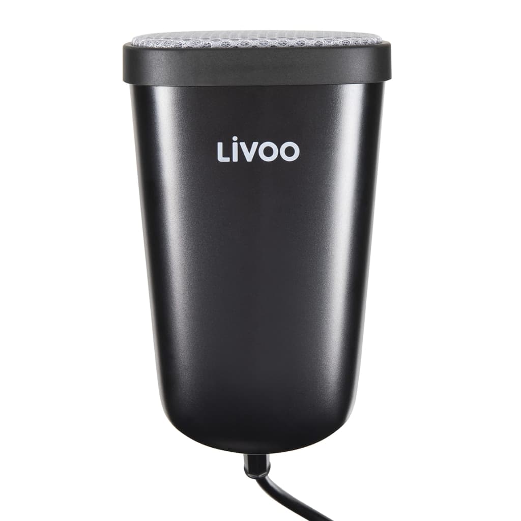 Livoo Kledingstomer Compact 800 W Zwart En Wit