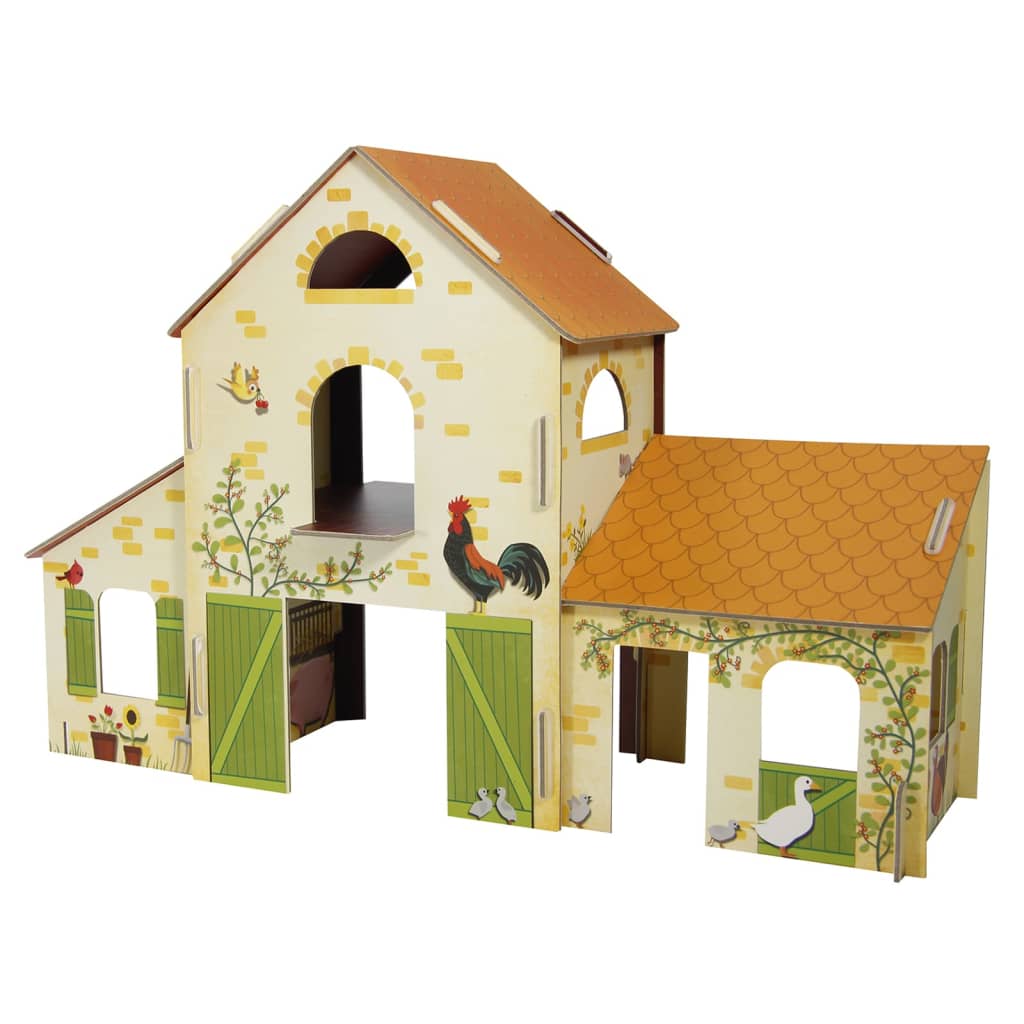 Avenue Mandarine 3D-Puzzel Farm Donkerblauw