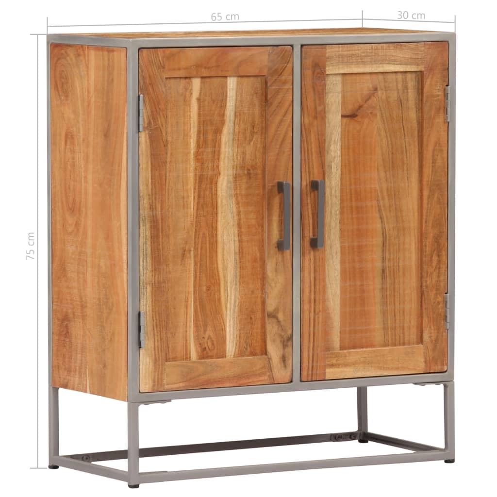 Dressoir 65X30X75 Cm Massief Acaciahout