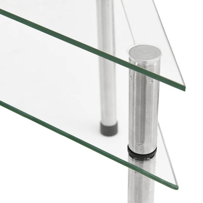 Keukenschap 49,5X35X19 Cm Gehard Glas Transparent