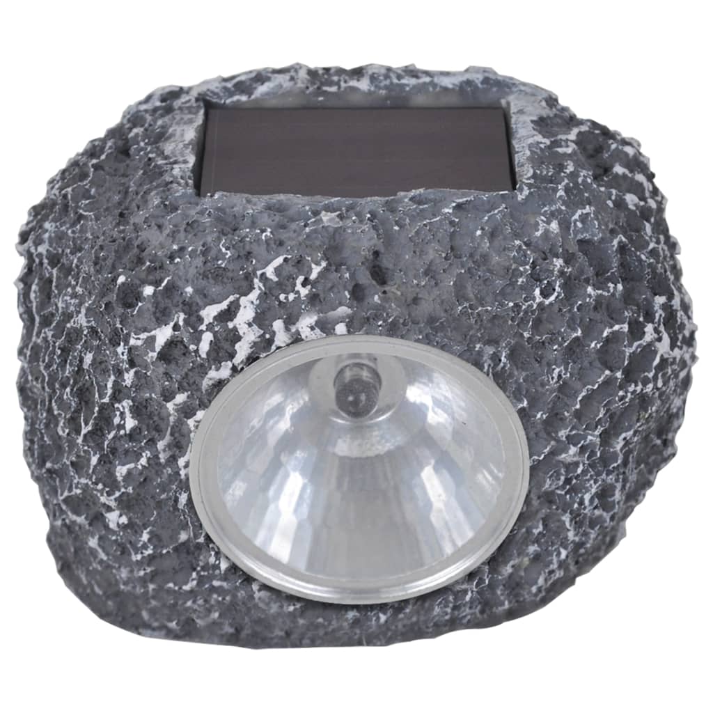 Outdoor Spotlight Solar Led 12 St Steenvormig