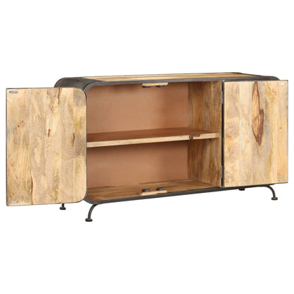 Dressoir 140X40X80 Cm Massief Mangohout