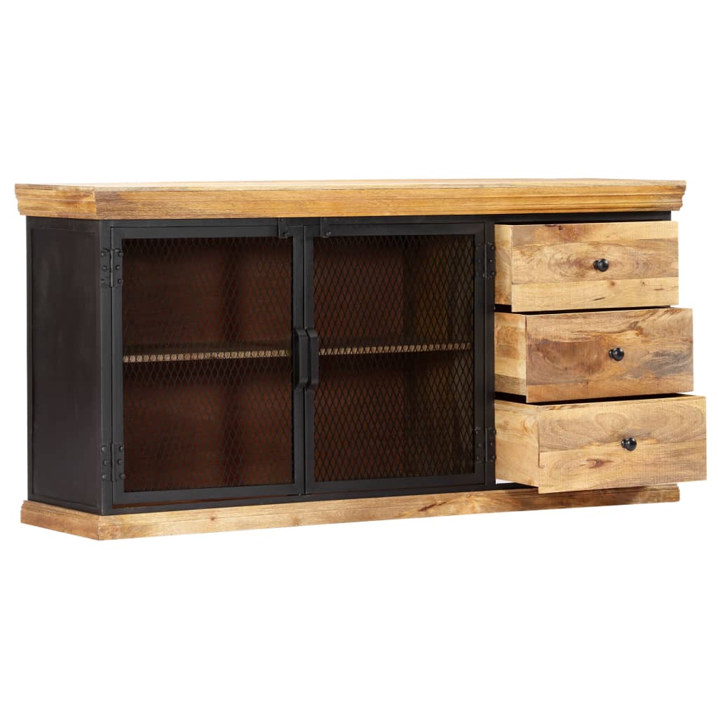 Dressoir 150X40X75 Cm Massief Mangohout