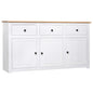 Dressoir Panama Range 135X40X80 Cm Massief Grenenhout