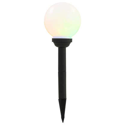 Solarlampen Led Rond 15 Cm Rgb