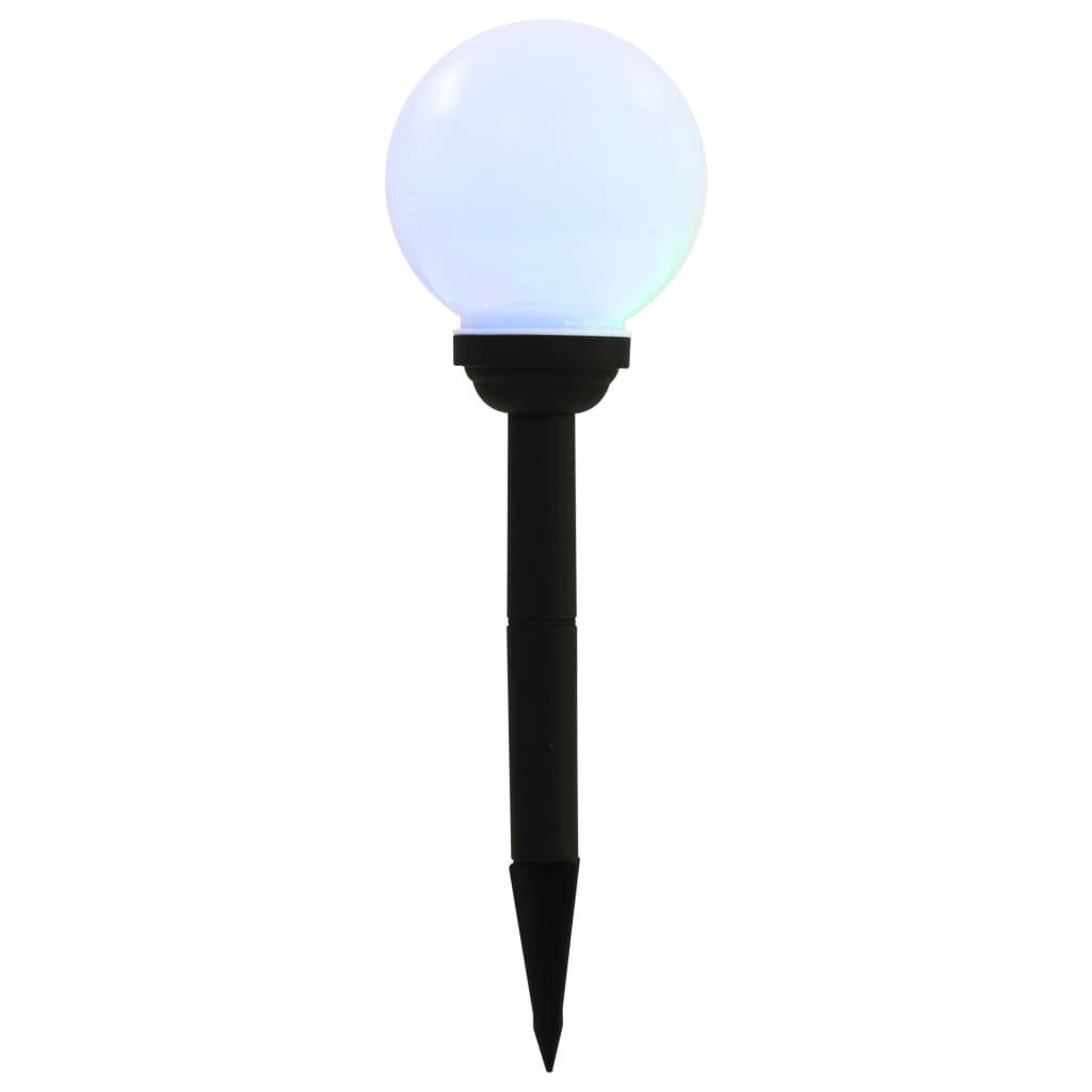 Solarlampen Led Rond 15 Cm Rgb