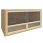 Terrarium 60X30X30 Cm Bewerkt Hout