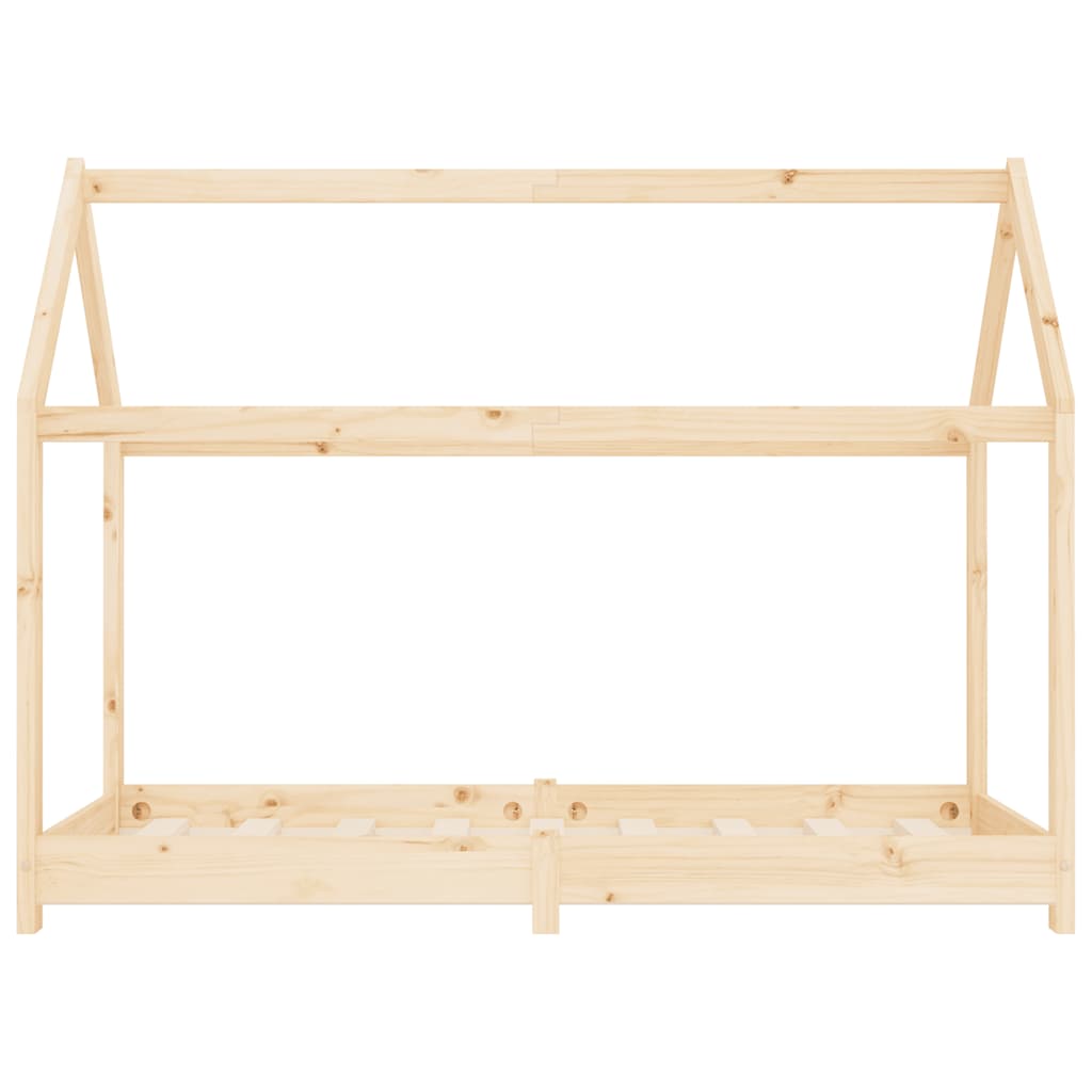 Kinderbedframe Massief Grenenhout