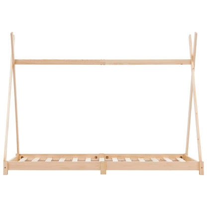 Kinderbedframe Massief Grenenhout