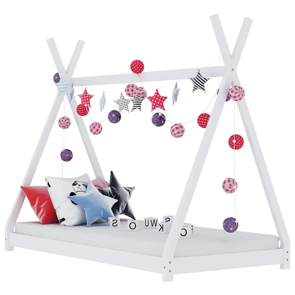 Kinderbedframe Massief Grenenhout