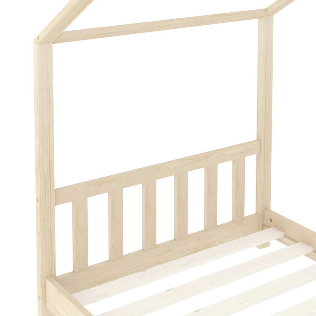 Kinderbedframe Massief Grenenhout