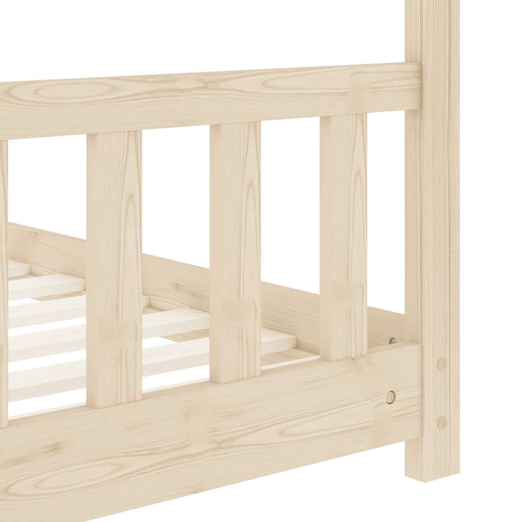 Kinderbedframe Massief Grenenhout