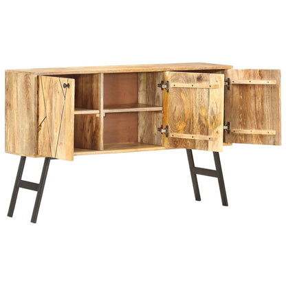 Dressoir 118X30X75 Cm Massief Mangohout