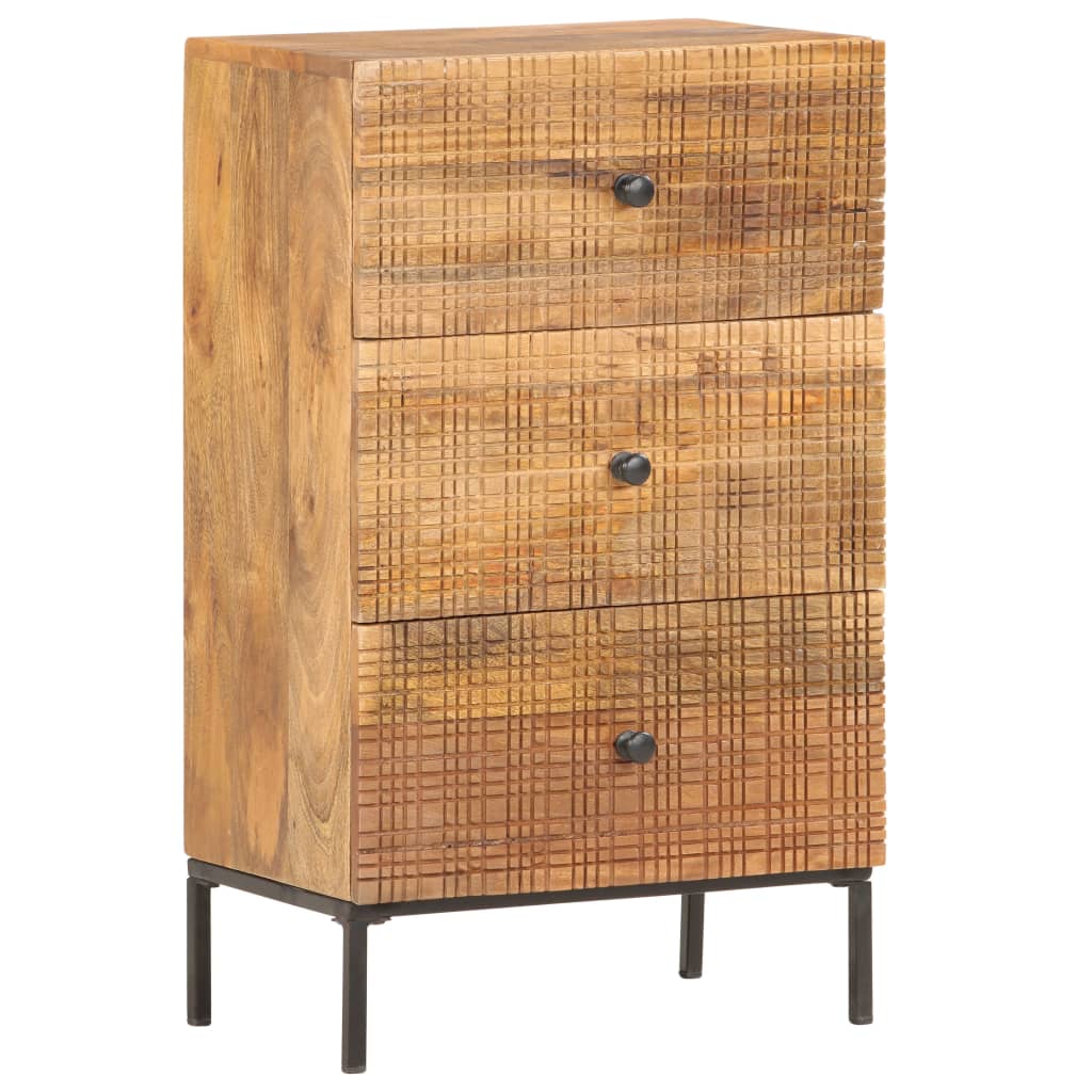 Dressoir 45X30X75 Cm Massief Mangohout