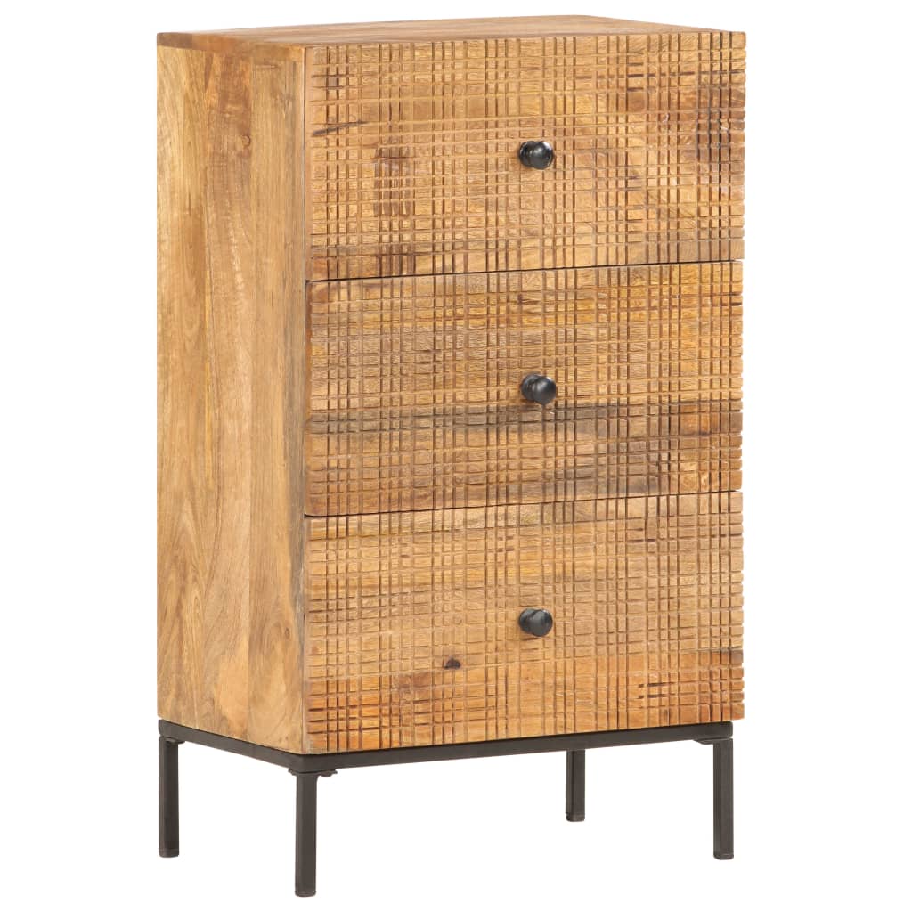 Dressoir 45X30X75 Cm Massief Mangohout