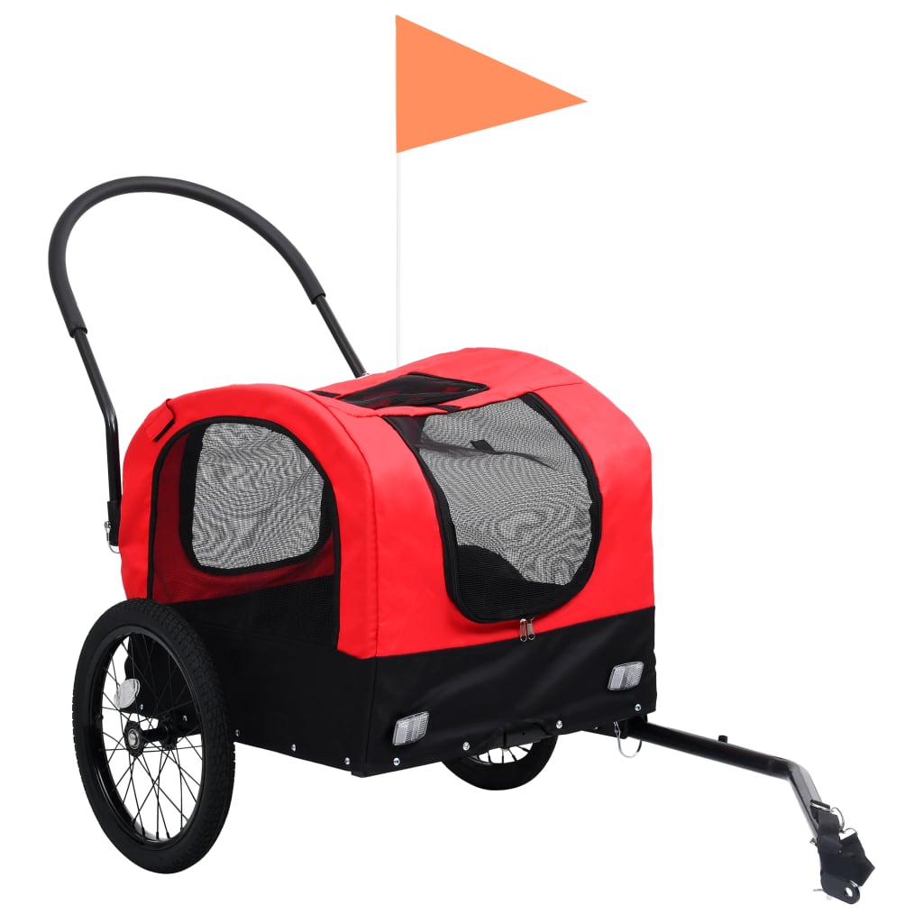 Fietstrailer En Kinderwagen 2-In-1