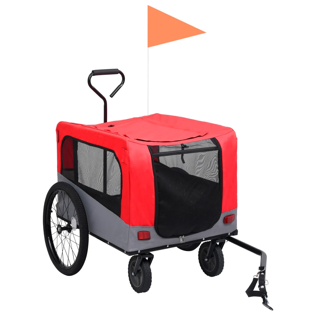 Fietstrailer En Hondenwagen 2-In-1