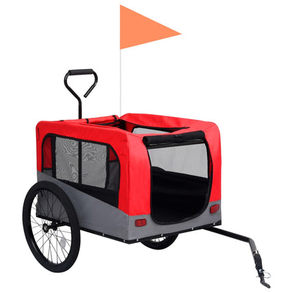 Fietstrailer En Hondenwagen 2-In-1