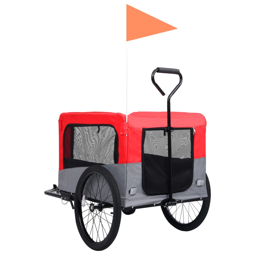 Fietstrailer En Hondenwagen 2-In-1