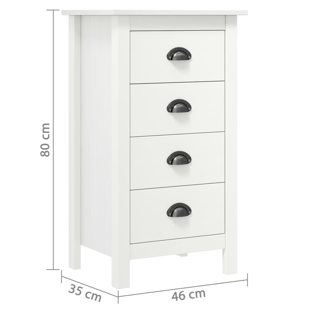 Dressoir Hill Massief Grenenhout