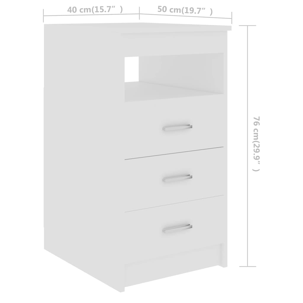 Bureau 140X50X76 Cm Bewerkt Hout