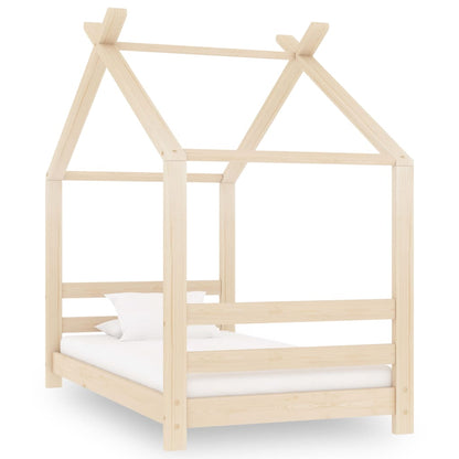 Kinderbedframe Massief Grenenhout