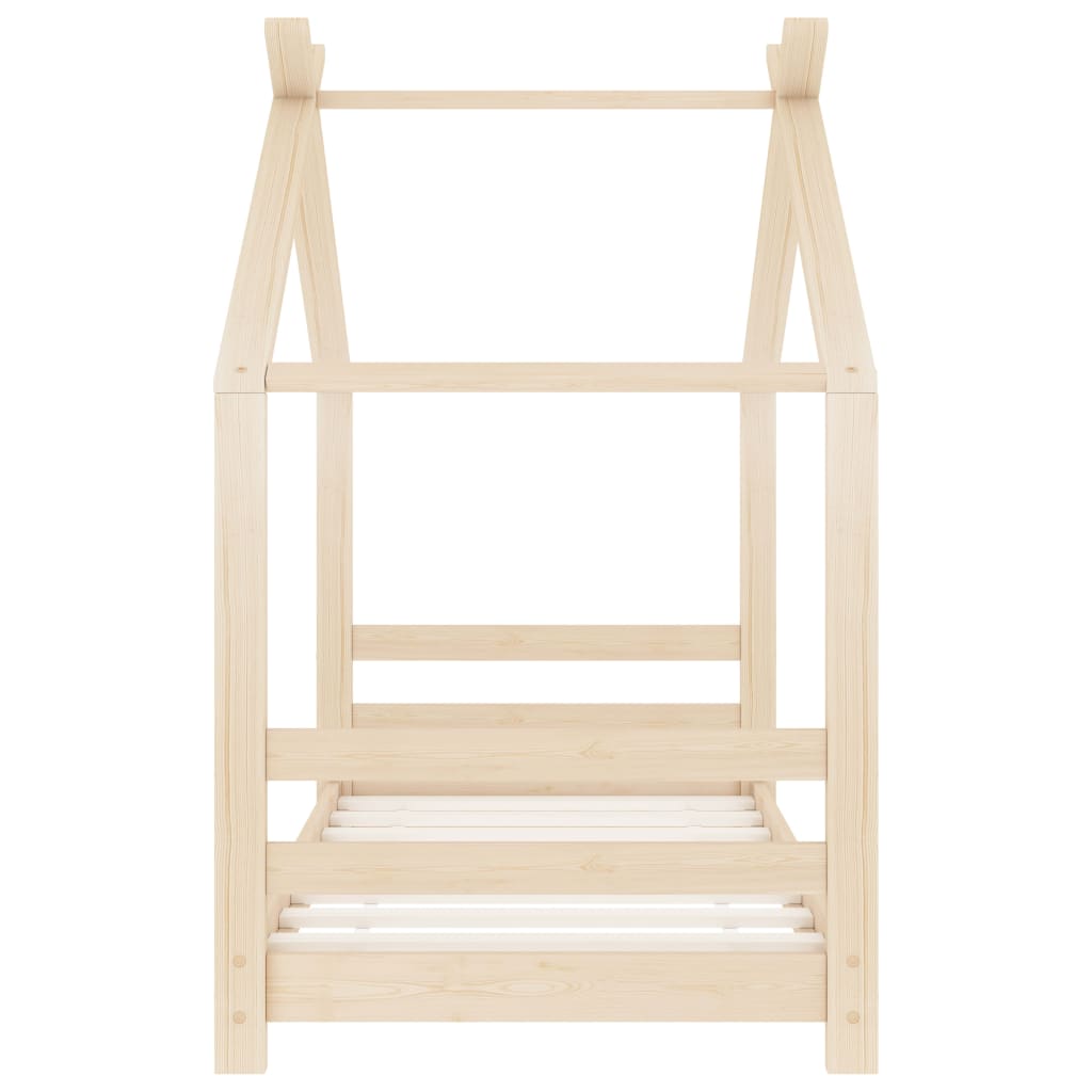 Kinderbedframe Massief Grenenhout