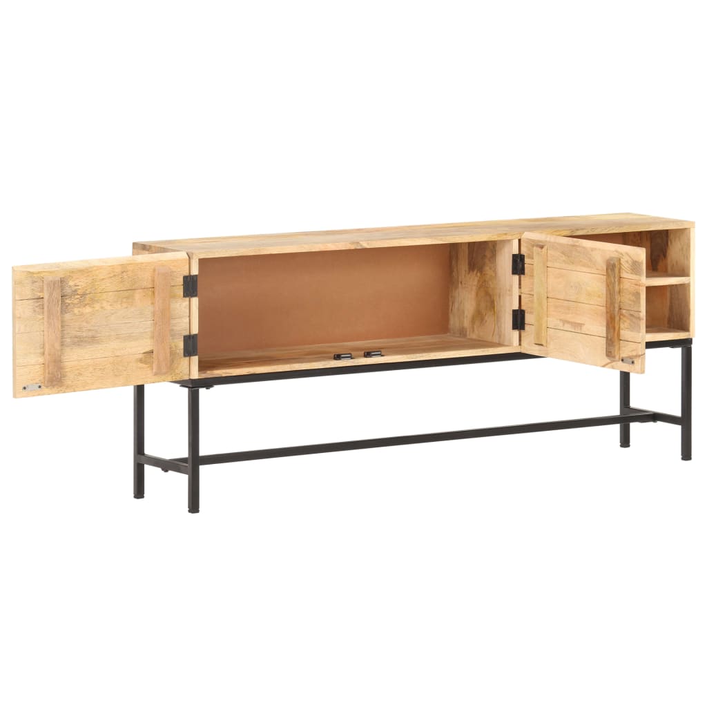 Dressoir 145X30X60 Cm Massief Mangohout