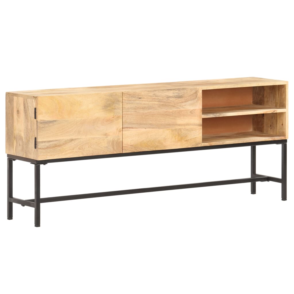 Dressoir 145X30X60 Cm Massief Mangohout