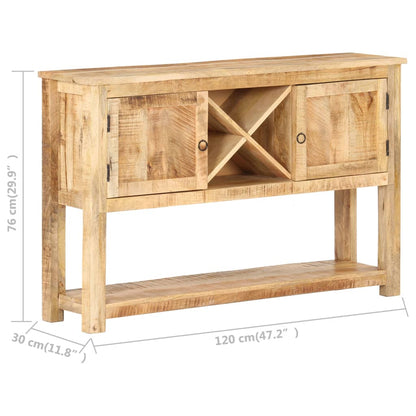 Dressoir 120X30X76 Cm Ruw Mangohout