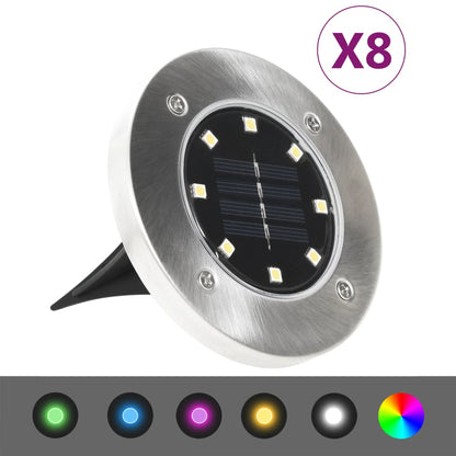 Grondlampen Solar Led -Kleur