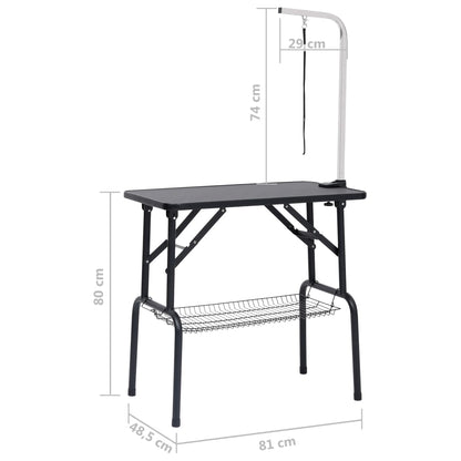 Hondentrimtafel Verstelbaar Met 1 Lus En Opbergschap