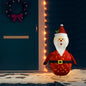 Decoratieve Kerstman Led Luxe Stof