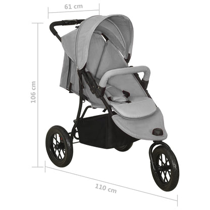 Kinderwagen Staal