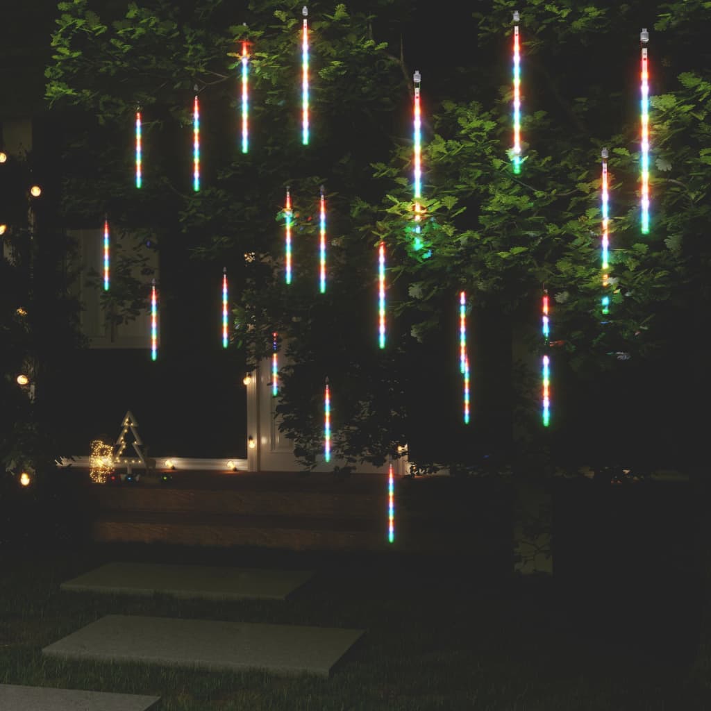 Meteoorlichten 192 Led's Binnen/Buiten Meerkleurig Multikleur