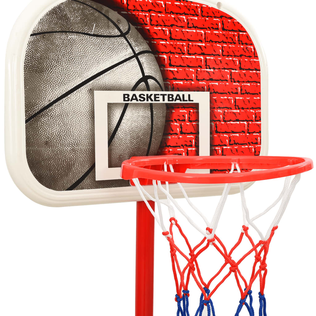 Basketbalset Draagbaar Verstelbaar 138,5-166 Cm