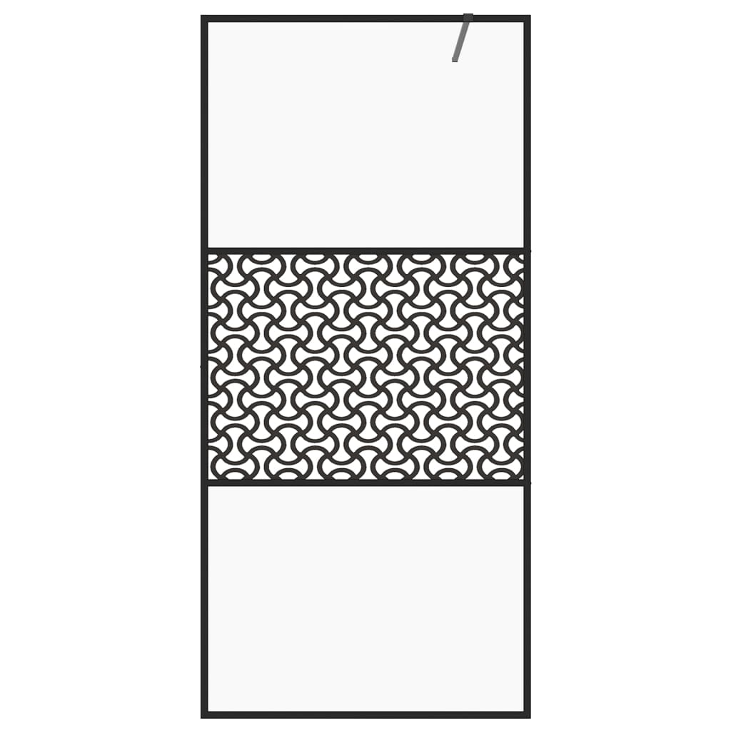 Inloopdouchewand Esg-Glas Transparant En