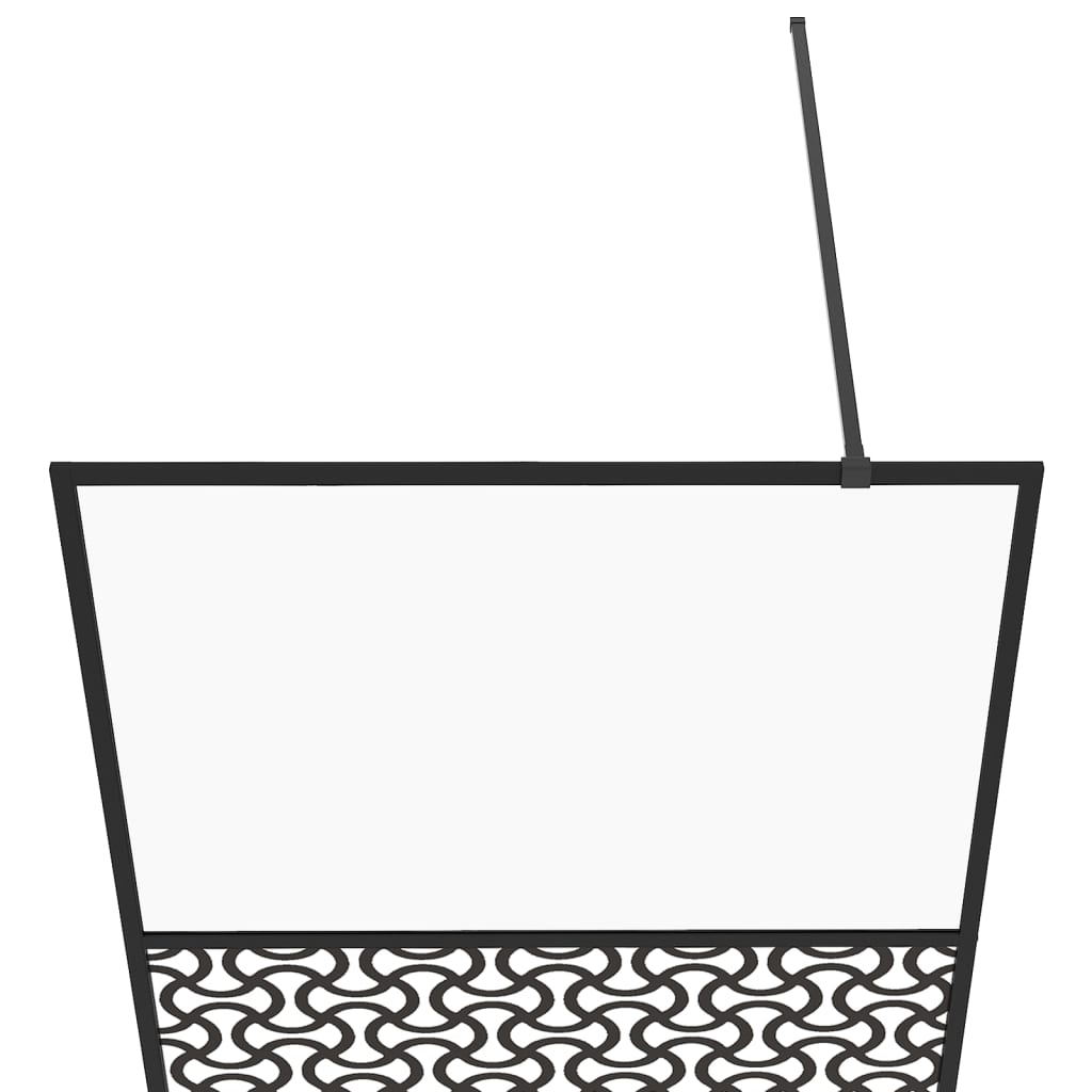 Inloopdouchewand Esg-Glas Transparant En