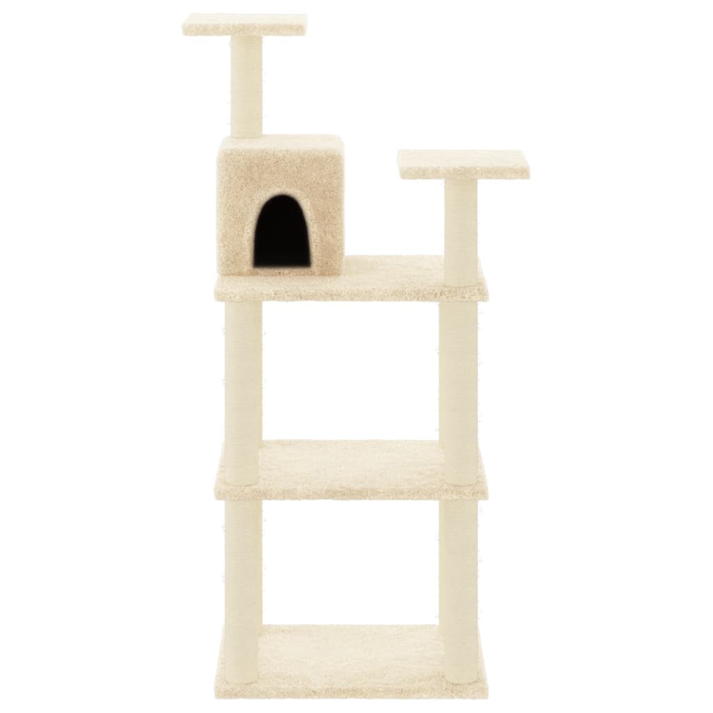 Kattenkrabpaal Met Sisal Krabpalen 118,5 Cm Kleurig