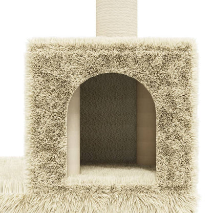 Kattenmeubel Met Sisal Krabpalen 188 Cm Kleurig