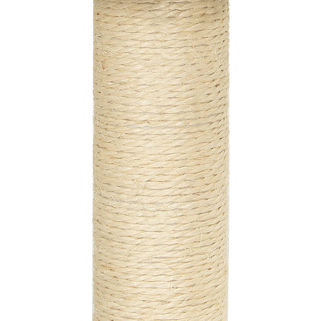 Kattenmeubel Met Sisal Krabpalen 155 Cm Kleurig