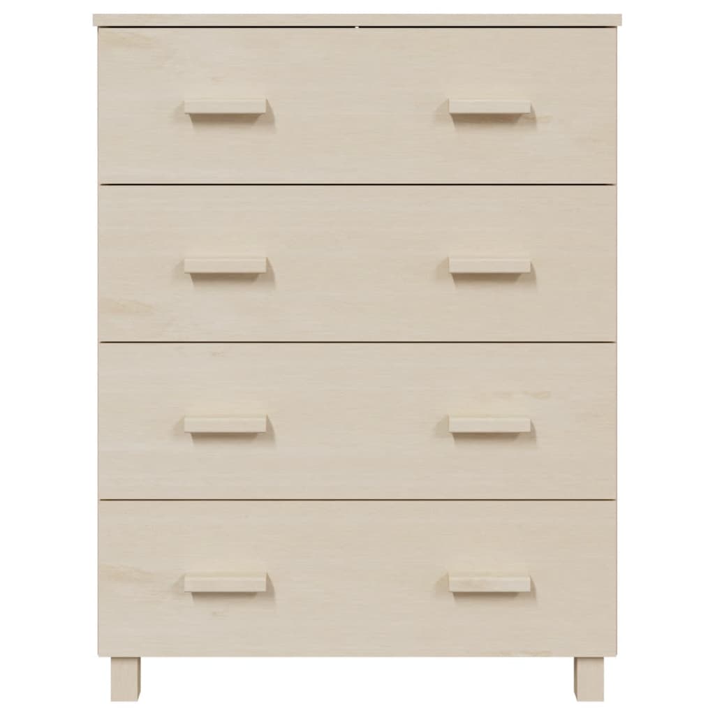 Dressoir Hamar 79X40X103,5 Cm Massief Grenenhout