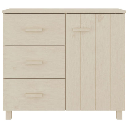 Dressoir Hamar 90X40X80 Cm Massief Grenenhout