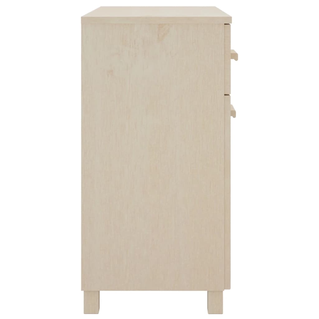 Dressoir Hamar 79X40X80 Cm Massief Grenenhout