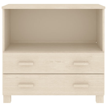 Dressoir Hamar 85X35X80 Cm Massief Grenenhout