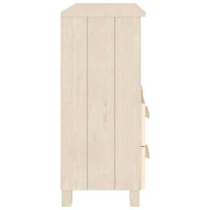 Dressoir Hamar 85X35X80 Cm Massief Grenenhout