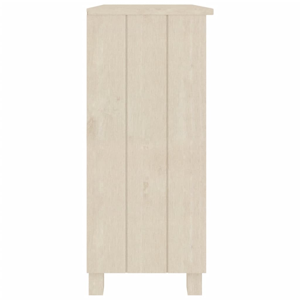 Dressoir Hamar 85X35X80 Cm Massief Grenenhout