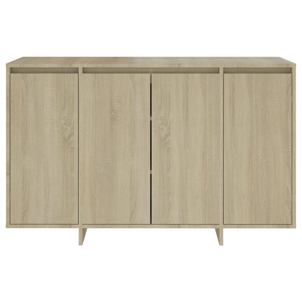 Dressoir 120X41X75 Cm Bewerkt Hout Kleurig